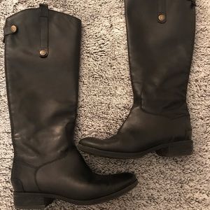 Sam Edelman Black Penny boots 6.5